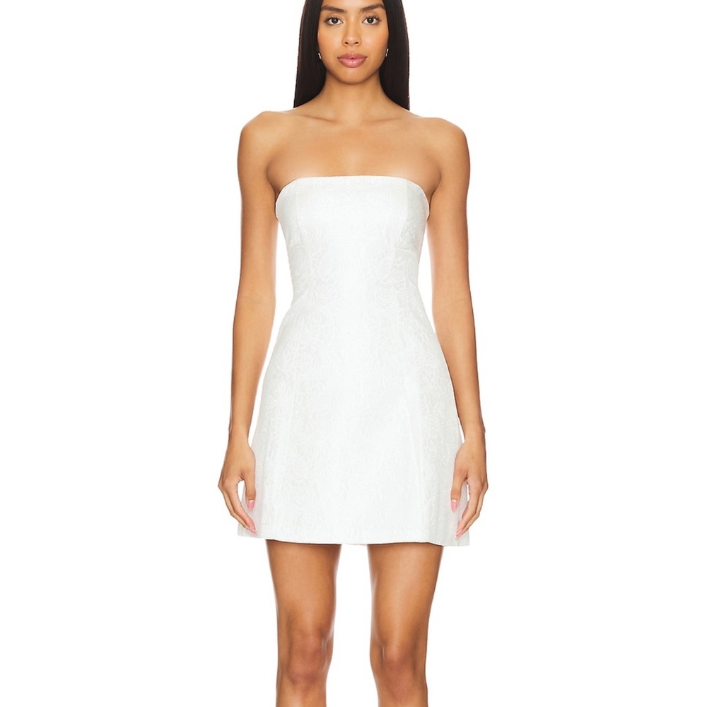 Amanda Uprichard REVOLVE Kelsey Dress in White